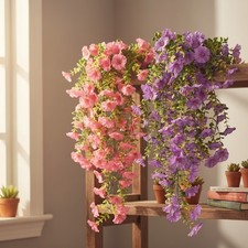 Kunstblumen Hängend Petunien