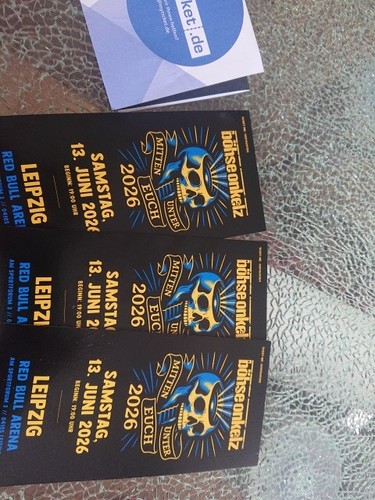 Böhse onkelz ticket leipzig - ticket,