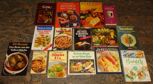 18x kochbuch rezeptbuch - kochbuch,