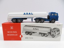 1:87 Wiking OVP 801 Magirus Sattelzug ARAL Tank Truck 