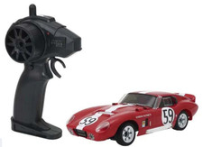 RC Auto Kyosho Mini Z First Maßstab 1:28 rot AC Cobra Daytona + Controller + Kegel