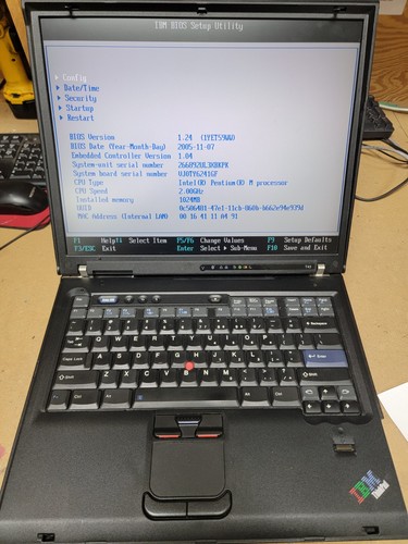 Ibm thinkpad t43 - 15",