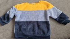 Blau weiß gestreifter Baby Pullover Größe 68 (Ergee kik)