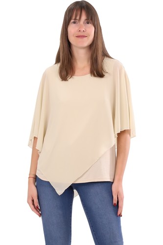 Chiffon bluse sommer - chiffon,