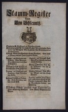 1720 - Schleunitz Selmnitz