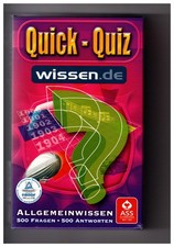 Spiel Quick Quiz Allgemeinwissen 500 Fragen ab 7 Jahre ab 2 Spieler