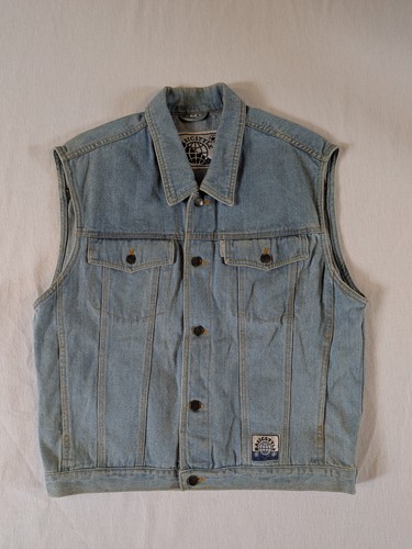 Vintage herren jeans weste - herren,
