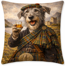 Dekokissen Wolfshund 60x60 cm