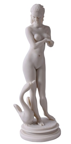Leda mit dem schwan - dem, skulptur
