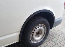Schwarz Radlaufleisten Set
