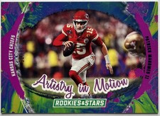 2024 Rookies & Stars Artistry in Motion Orange #AIM-PMS Patrick Mahomes/35