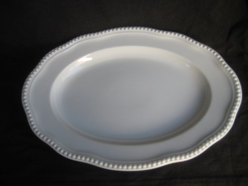 Rosenthal perlrand uni weiß - uni,