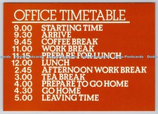 D325151 Office Timetable