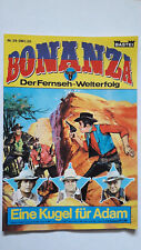 Bonanza Nr.29 mit Poster - TOP Z0-1 Der Fernseh-Welterfolg als BASTEI COMICHEFT