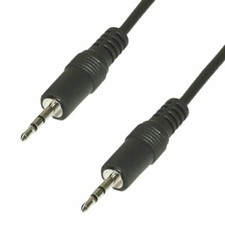 Audio Kabel 2,5mm Klinke 1,5m kleine Stecker - Stecker Klinkenkabel stereo