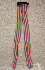 Netzstrumpfhose Regenbogen