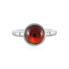 Cavill Granat Ring 2,48ct Rot Cabochon 925 Sterling Silber Damenring