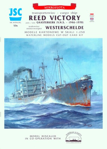 Kartonmodell victory ship - kartonmodell,