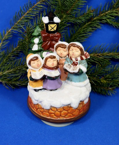 Spieluhr weihnachten porzellan - spieluhr,