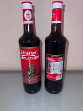 6 Flaschen Schierker Feuerstein neu, ungeöffnet