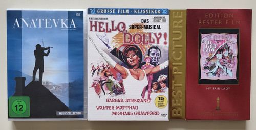 Dvds hello dolly anatevka - dvds:,