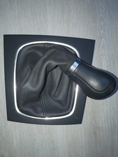 Original Audi A3 8P Schaltknauf Leder 6 Gang Schaltrahmen Sehr gut erhalten