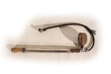 Luftpumpe Handpumpe mit Manometer für Absperrblase Dichtkissen Rohrblase