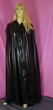 cape mantel  black PVC Neu