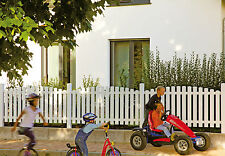 Vorgartenzaun Barcelona Weiss