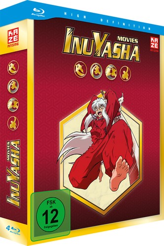 Inuyasha die filme blu ray - inuyasha, blu-ray