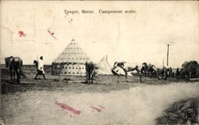 Ak Tanger Marokko, Zeltlager