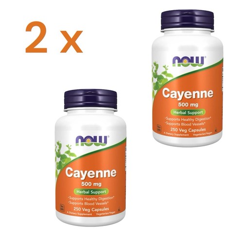 Now foods cayenne 500mg 2 - 500mg,, x