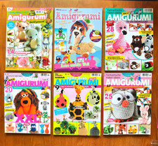 6 Hefte Häkelhefte Häkeln Amigurumi Häkeltiere u.m.