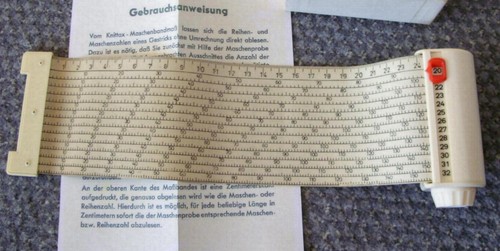 Knittax maschenbandmaß für - knittax, maschenbandmaß-