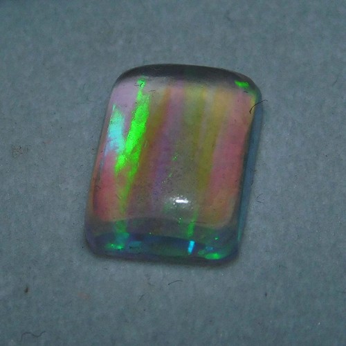 Feueropal doublette cabochon - feueropal,