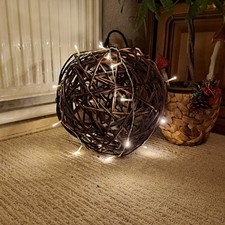 35cm Dekokugel aus Weide incl