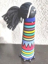 Ndebele Puppe aus Perlen: Original aus Südafrika: handgemacht 