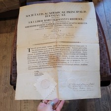 ⭐Großes Original-Diplom der