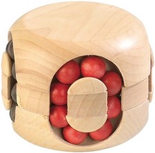 Playtastic Holz Motorikwürfel Kinder Motorikspielzeug Mehrfarbig