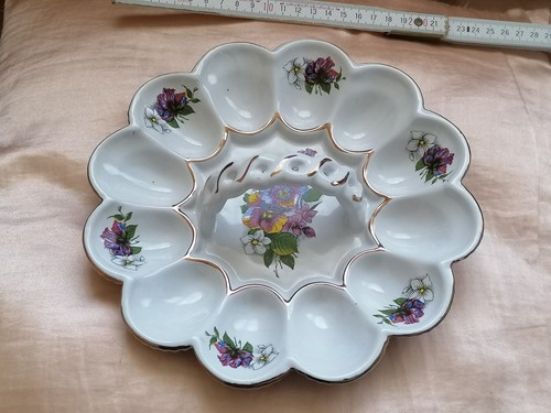 Eierplatte eierteller blumen - eierplatte,
