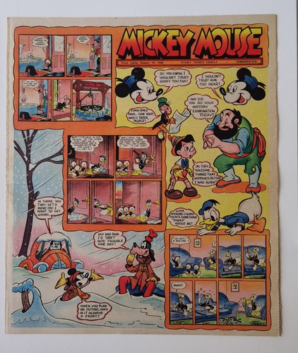 Mickey mouse weekly jan - mickey,