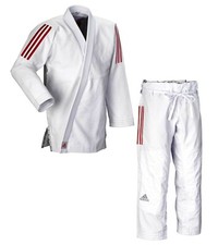 Adidas bjj anzug pro weiß - "pro",