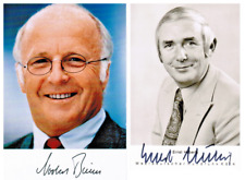 Norbert Blüm und Ernst Huberty, orig. sign.