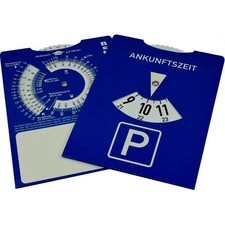 10x Europa Parkscheibe Parkuhr