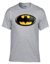 Batman Superhelden logo Grau