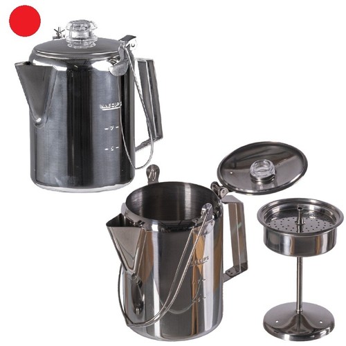Kaffeekanne mit percolator - kaffeekanne,
