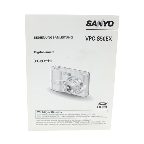Bedienungsanleitung sanyo - bedienungsanleitung,