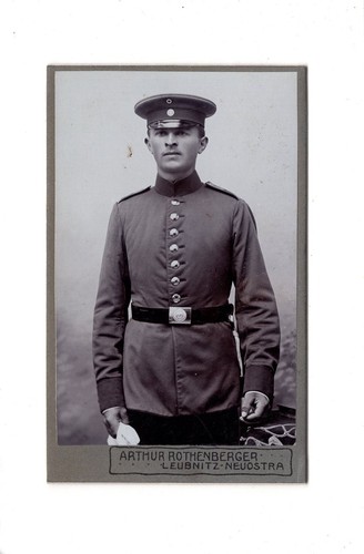 Cdv foto soldatenportrait - soldatenportrait, /