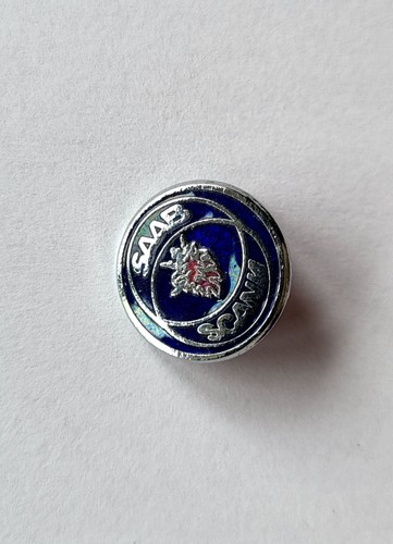 Vintage emaille saab - vintage,