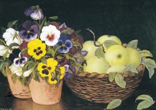 Postkarte: Heide Dahl -